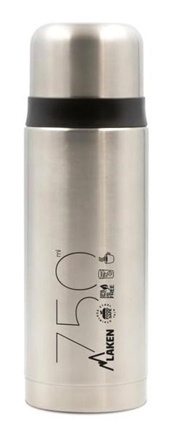 Laken LK1875S Çelik 750 ml Outdoor Matara Termos Gümüş