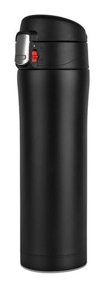 Aliyosso 887 Paslanmaz Çelik 450 ml Outdoor Matara Termos Siyah