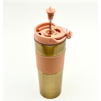Flyon Look Çelik 500 ml Bardak Termos Gold