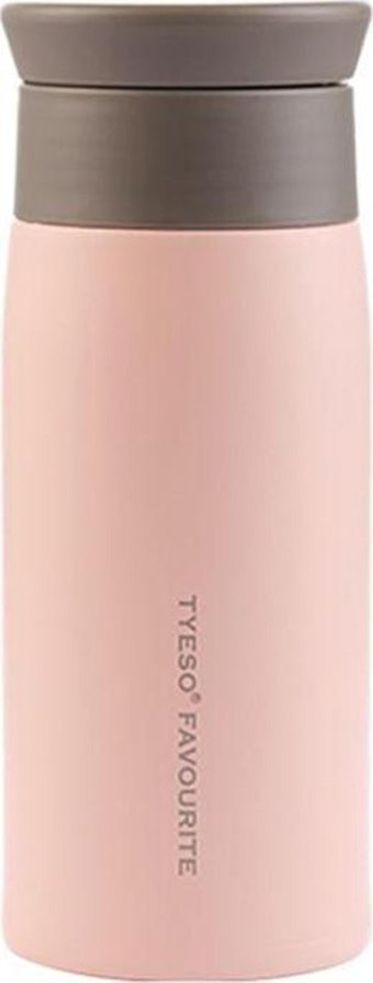 Tyeso Grace Paslanmaz Çelik 350 ml Outdoor Matara Termos Pembe