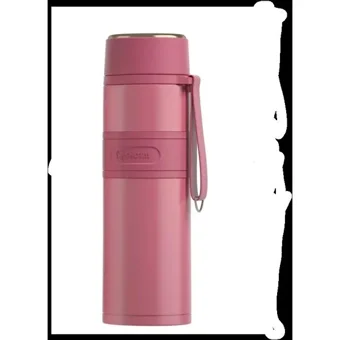 Shotay BDMTSHT8033 Paslanmaz Çelik 420 ml Outdoor Matara Termos Pembe