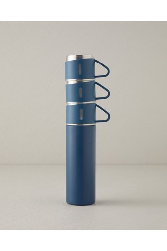 English Home Lola Paslanmaz Çelik 500 ml Outdoor Matara Termos Mavi