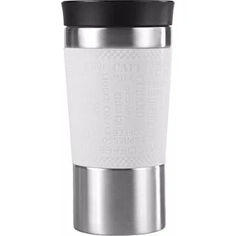 Porland Termo Paslanmaz Çelik 380 ml Outdoor Bardak Termos Beyaz