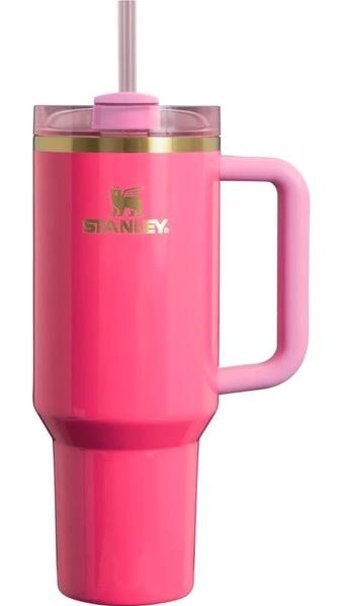 Stanley Quencher H2.0 Flowstate Paslanmaz Çelik 1.18 lt Pipetli Outdoor Bardak Termos Fuşya