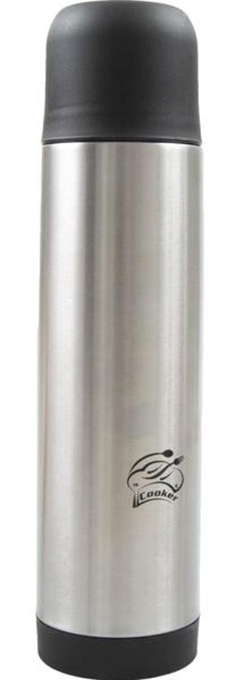 Cooker CKR-2002 Paslanmaz Çelik 750 ml Outdoor Matara Termos Gümüş