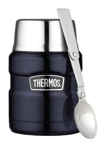 Thermos Stainless King SK3000-101470 Paslanmaz Çelik 470 ml Outdoor Yemek Termos Lacivert
