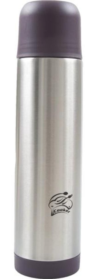 Cooker CKR 2002 Paslanmaz Çelik 500 ml Outdoor Matara Termos Gümüş