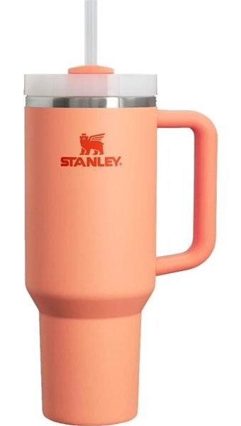 Stanley Quencher H2.0 Flowstate Paslanmaz Çelik 1.18 lt Pipetli Outdoor Bardak Termos Mercan