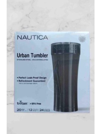 Nautica Urban Tumbler Paslanmaz Çelik 591 ml Outdoor Bardak Termos Gri