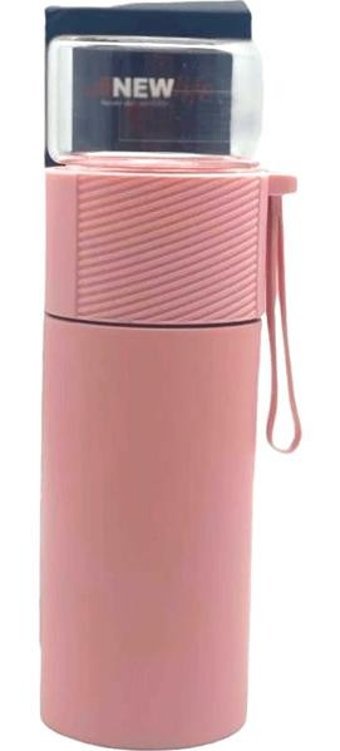 Narnuga MCT3163 Paslanmaz Çelik 380 ml Outdoor Matara Termos Pembe