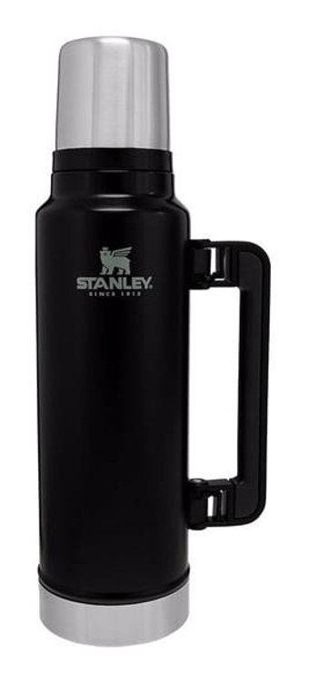 Stanley Legendary Paslanmaz Çelik 1.4 lt Outdoor Matara Termos Siyah