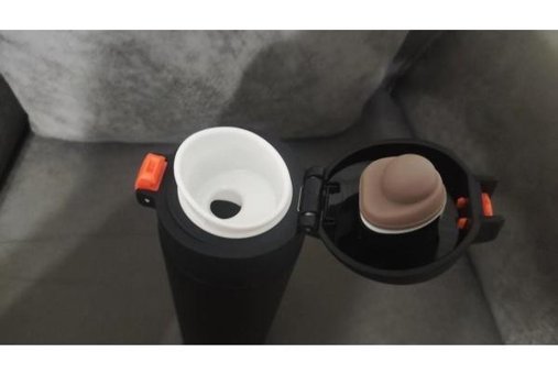 Tantitoni Paslanmaz Çelik 400 ml Outdoor Matara Termos Siyah