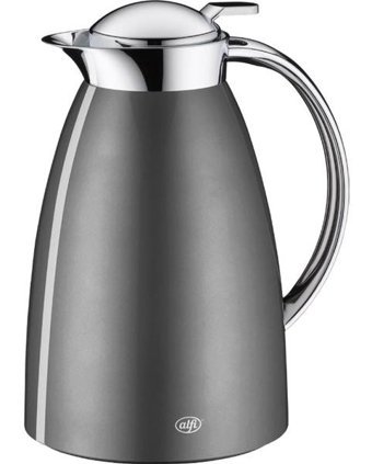 Alfi Gusto Space Grey Paslanmaz Çelik 650 ml Çaydanlık Termos İnox