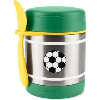 Skip Hop Spark Style Futbol Paslanmaz Çelik 325 ml Yemek Termos Çok Renkli