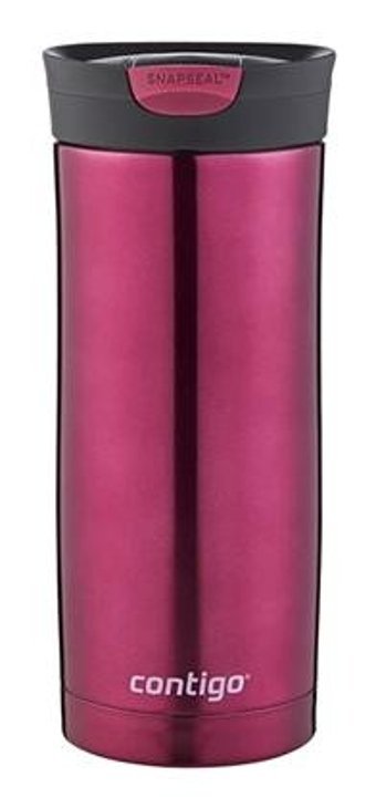 Contigo Huron Vivacious Paslanmaz Çelik 470 ml Outdoor Matara Termos Bordo