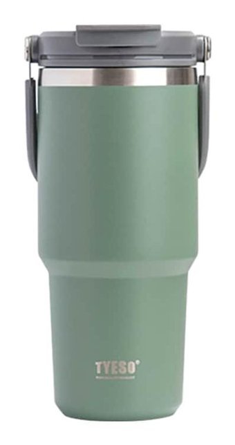Tyeso Daily Need Paslanmaz Çelik 600 ml Outdoor Matara Termos Yeşil