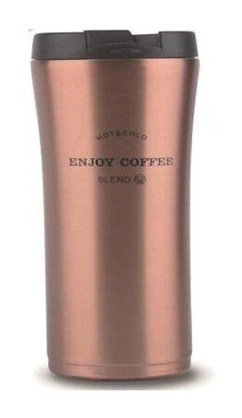 Korkmaz A638-02 Paslanmaz Çelik 500 ml Outdoor Matara Termos Gold