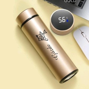 Nrd Life Kişiye Özel Çelik 500 ml Outdoor Matara Termos Altın