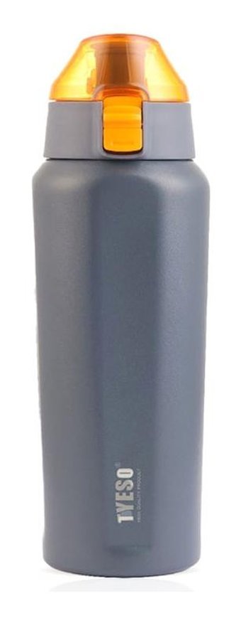 Tyeso Square Paslanmaz Çelik 600 ml Outdoor Matara Termos Gri