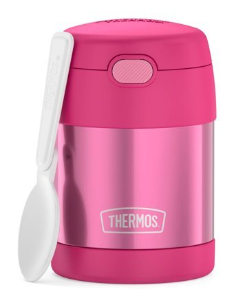 Thermos Kids Funtainer Paslanmaz Çelik 300 ml Outdoor Yemek Termos Pembe