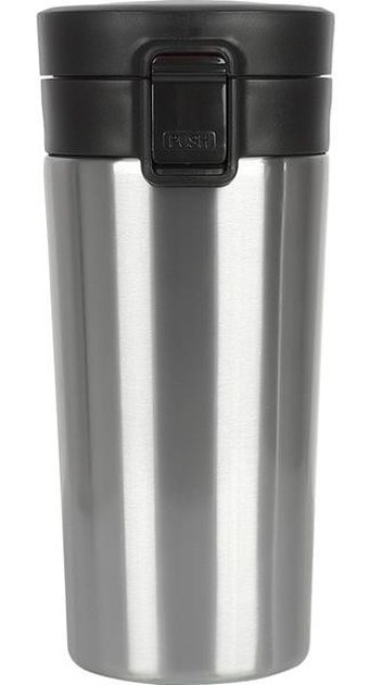 Thermohis Paslanmaz Çelik 380 ml Outdoor Matara Termos Gri