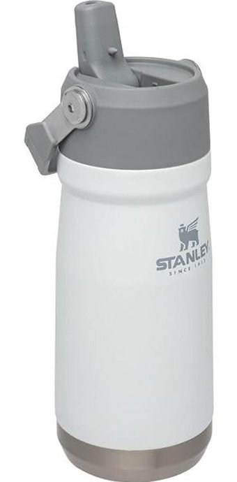 Stanley The Iceflow Flip Straw Paslanmaz Çelik 500 ml Outdoor Matara Termos Beyaz