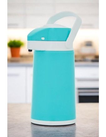 Dory Airpot Plastik 1.2 lt Çaydanlık Termos Su Yeşili