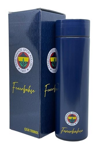 Fenerbahçe Paslanmaz Çelik 500 ml Outdoor Matara Termos Lacivert