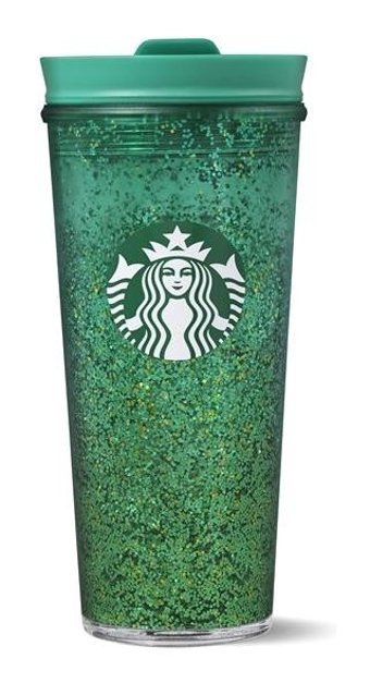 Starbucks 11137076 Plastik 473 ml Bardak Termos Yeşil