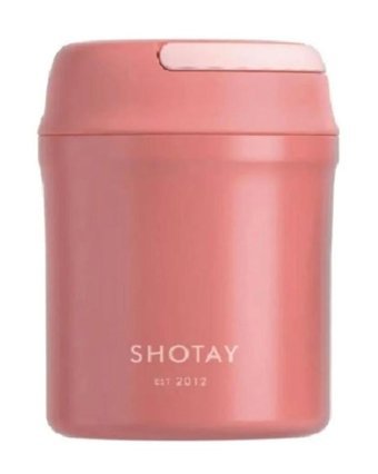 Shotay ST-8123 Paslanmaz Çelik 650 ml Outdoor Bardak Termos Pembe