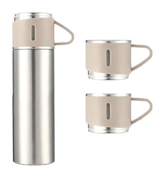 Teknotrust Paslanmaz Çelik 500 ml Outdoor Matara Termos Gümüş