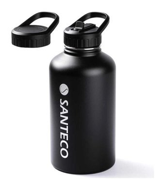 Tantitoni Çelik 1.9 lt Outdoor Matara Termos Siyah
