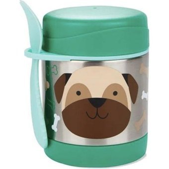 Skip Hop Spark Style Köpek Paslanmaz Çelik 325 ml Bebek Termos Yeşil