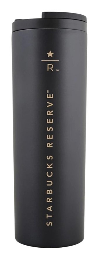 Starbucks Reserve Paslanmaz Çelik 473 ml Outdoor Matara Termos Siyah