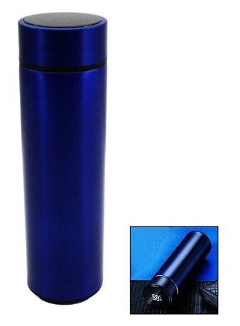 Mazsay Paslanmaz Çelik 500 ml Outdoor Matara Termos Mavi