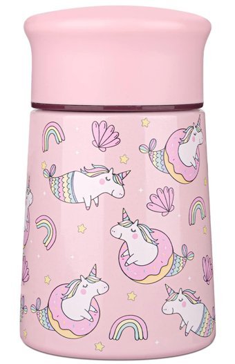 Charcy Paslanmaz Çelik 255 ml Bebek Termos Pembe