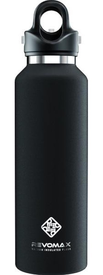 Revomax Çelik 473 ml Outdoor Matara Termos Siyah
