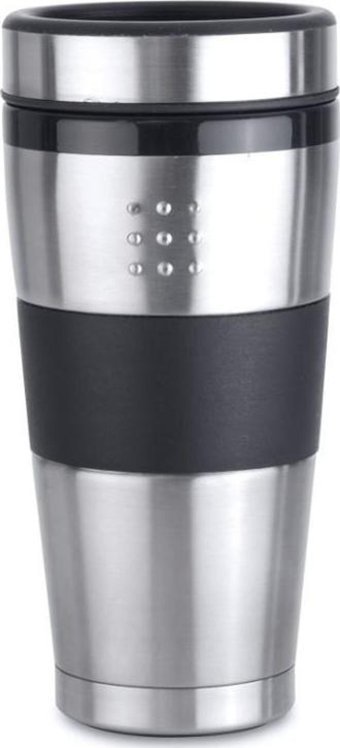 Berghoff Essentials Paslanmaz Çelik 5 lt Pipetli Outdoor Matara Termos Gümüş - Siyah
