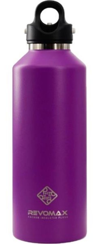 Revomax Fiftyfifty Çelik 950 ml Outdoor Matara Termos Mor