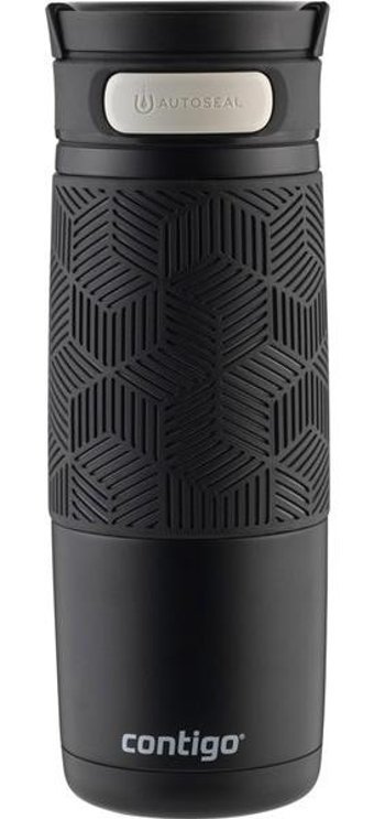 Contigo Metra Paslanmaz Çelik 0.47 lt Outdoor Matara Termos Siyah