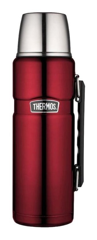 Thermos SK2010 Stainless King - 140936 Paslanmaz Çelik 1.2 lt Outdoor Matara Termos Kırmızı