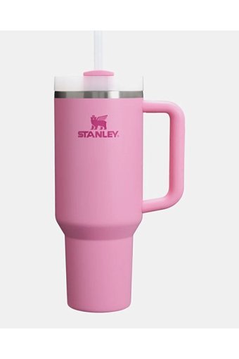 Stanley Quencher H2.0 Flowstate Paslanmaz Çelik 1.1 lt Pipetli Outdoor Bardak Termos Pembe