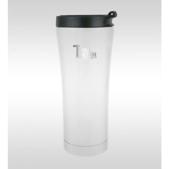 Bk Kişiye Özel 3564 Paslanmaz Çelik 500 ml Outdoor Matara Termos Beyaz