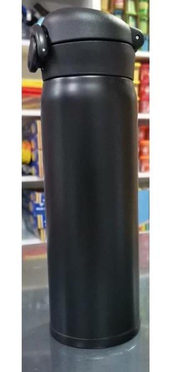 Timon Piano Çelik 500 ml Outdoor Matara Termos Siyah