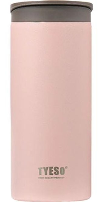 Tyeso Flat Paslanmaz Çelik 360 ml Outdoor Matara Termos Pembe