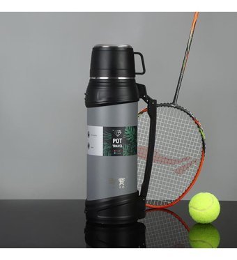 Livava Çelik 350 ml Outdoor Matara Termos Gri