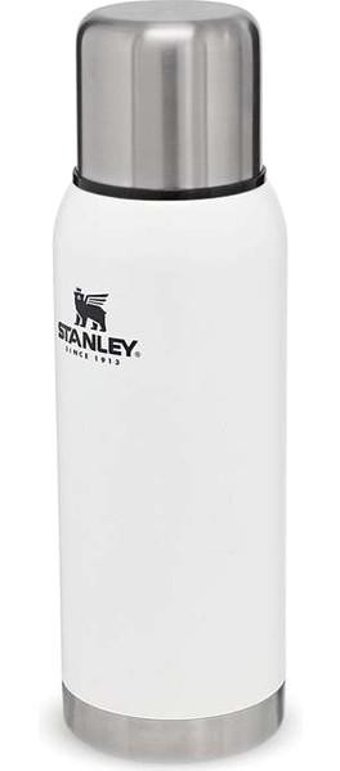 Stanley Classic Paslanmaz Çelik 1 lt Outdoor Matara Termos Beyaz