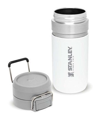 Stanley Quick Flip Paslanmaz Çelik 0.47 lt Outdoor Matara Termos Beyaz