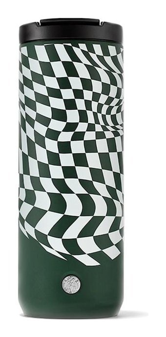 Starbucks Paslanmaz Çelik 470 ml Outdoor Matara Termos Yeşil
