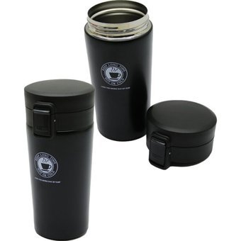 Grand Zone K246 Paslanmaz Çelik 300 ml Outdoor Matara Termos Siyah